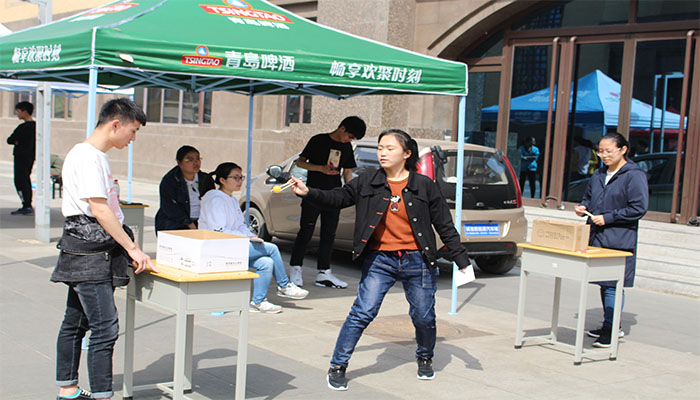 hg皇冠官网举办“岁月正好,芳华依旧”第十二届女生节开幕式暨乐游园活动