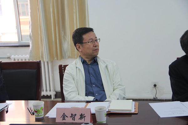 金智新院士到hg皇冠官网经济管理公司调研 金智新院士到hg皇冠官网经济管理公司调研